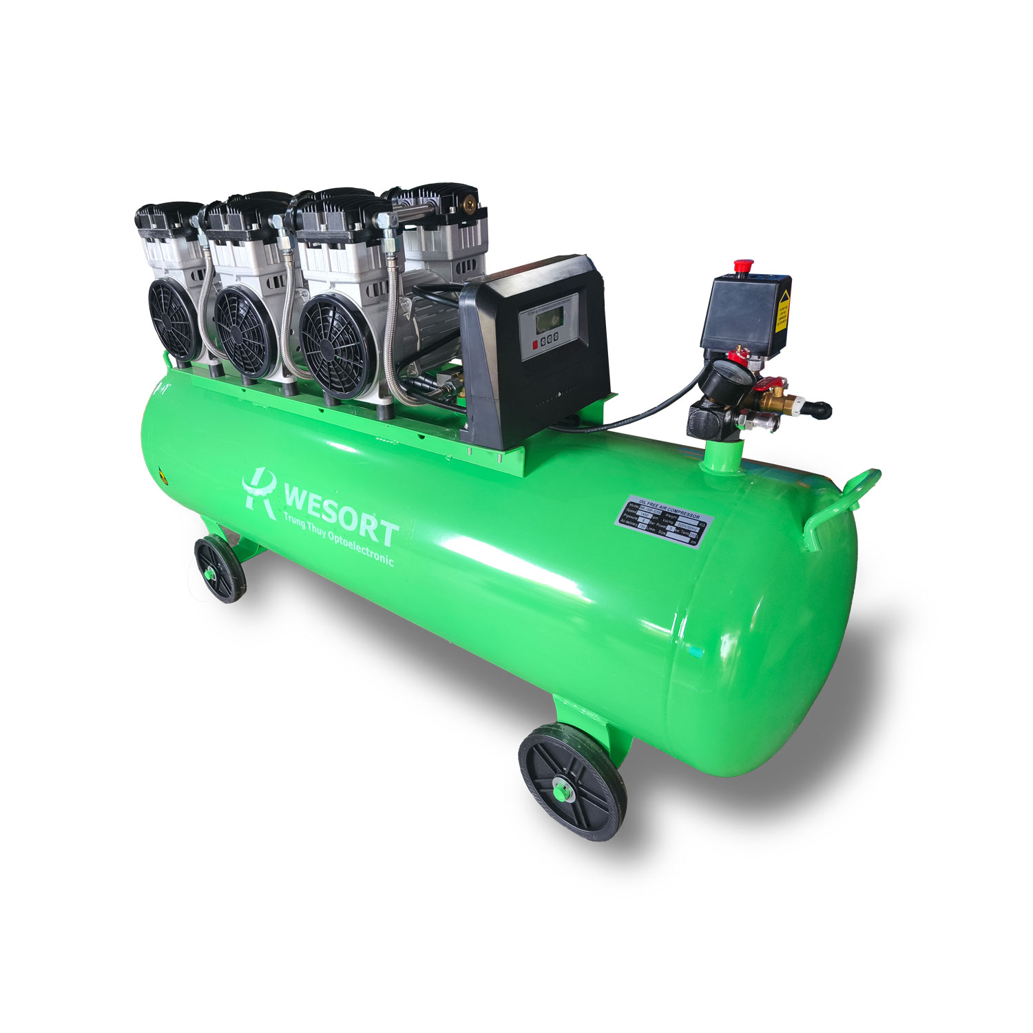 Máy nén khí không dầu 4,5kw