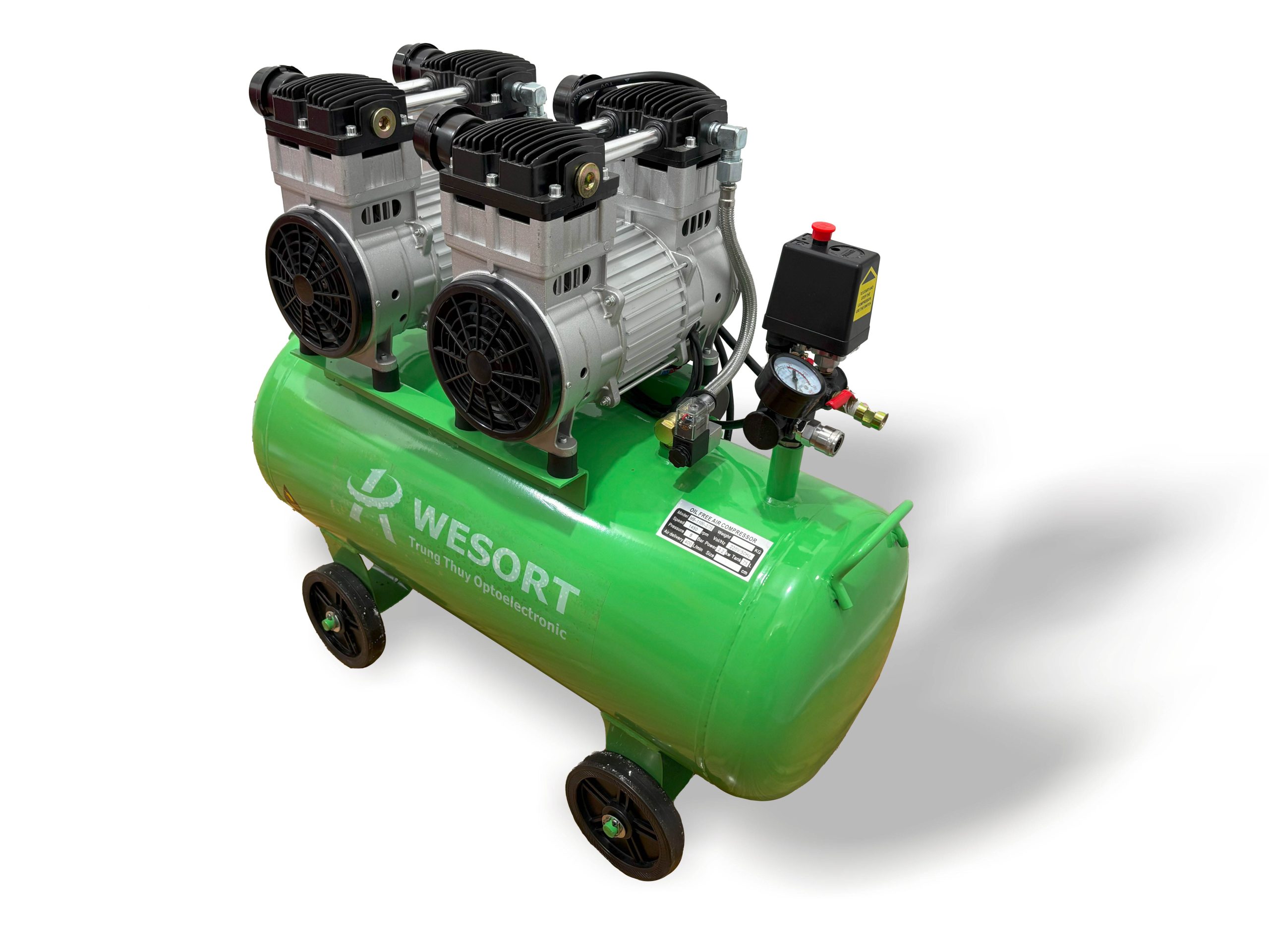 Máy nén khí không dầu 2,2kw